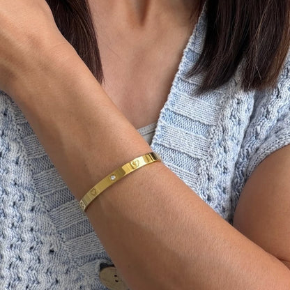 Eternity Bangle, Waterproof Jewelry