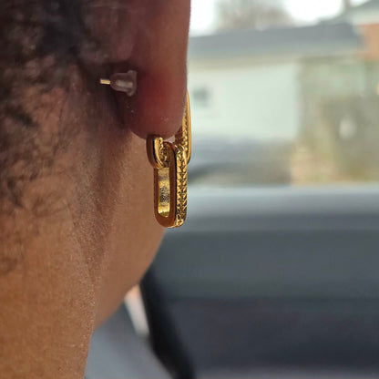 Link Drop Earrings | Tarnish-Resistant Jewelry