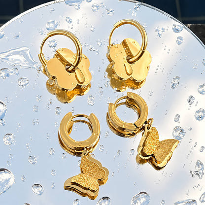 Butterfly Earrings | Waterproof Jewelry