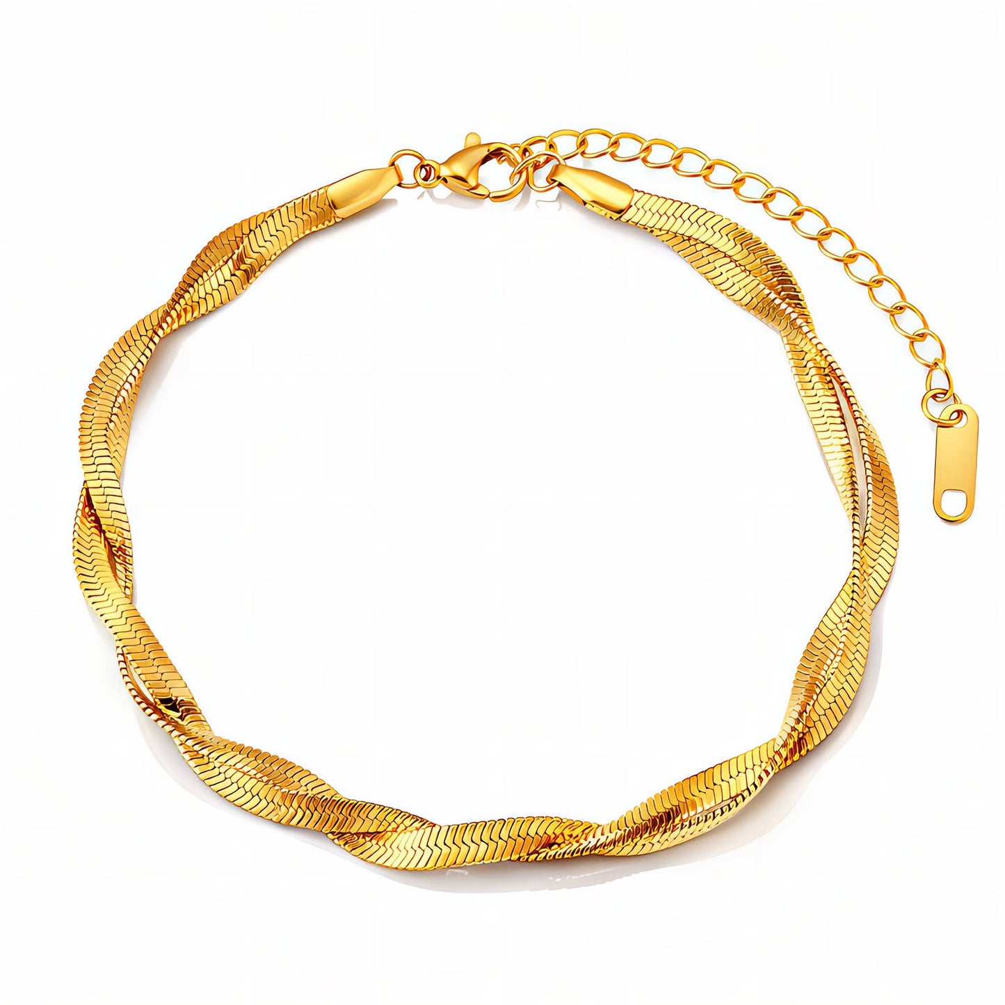 Twisted Herringbone – Waterproof Jewelry