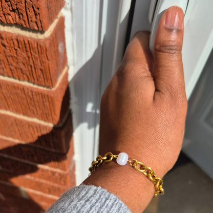 3 Pearl Bracelet | Tarnish-resistant