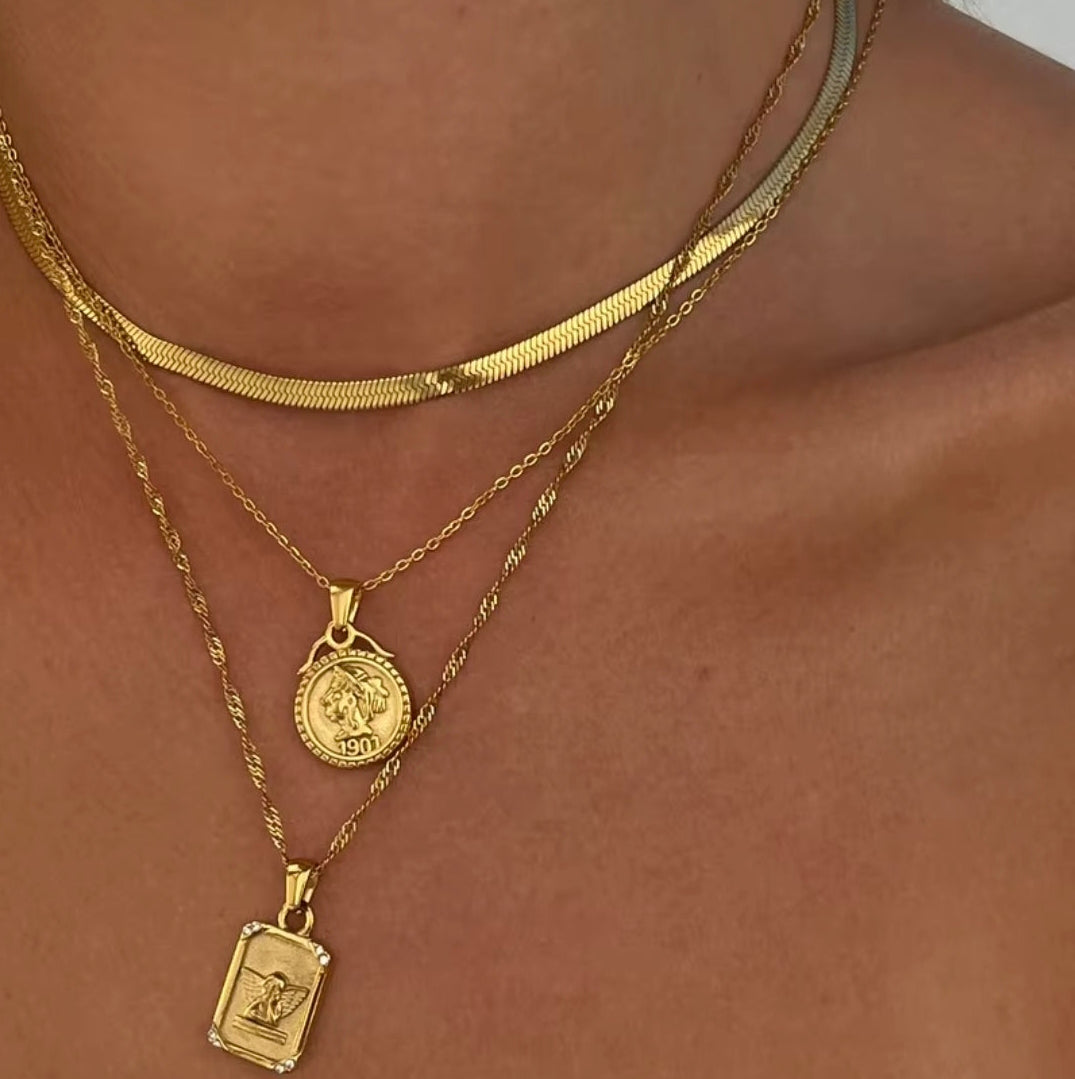 Angel Pendant Necklace