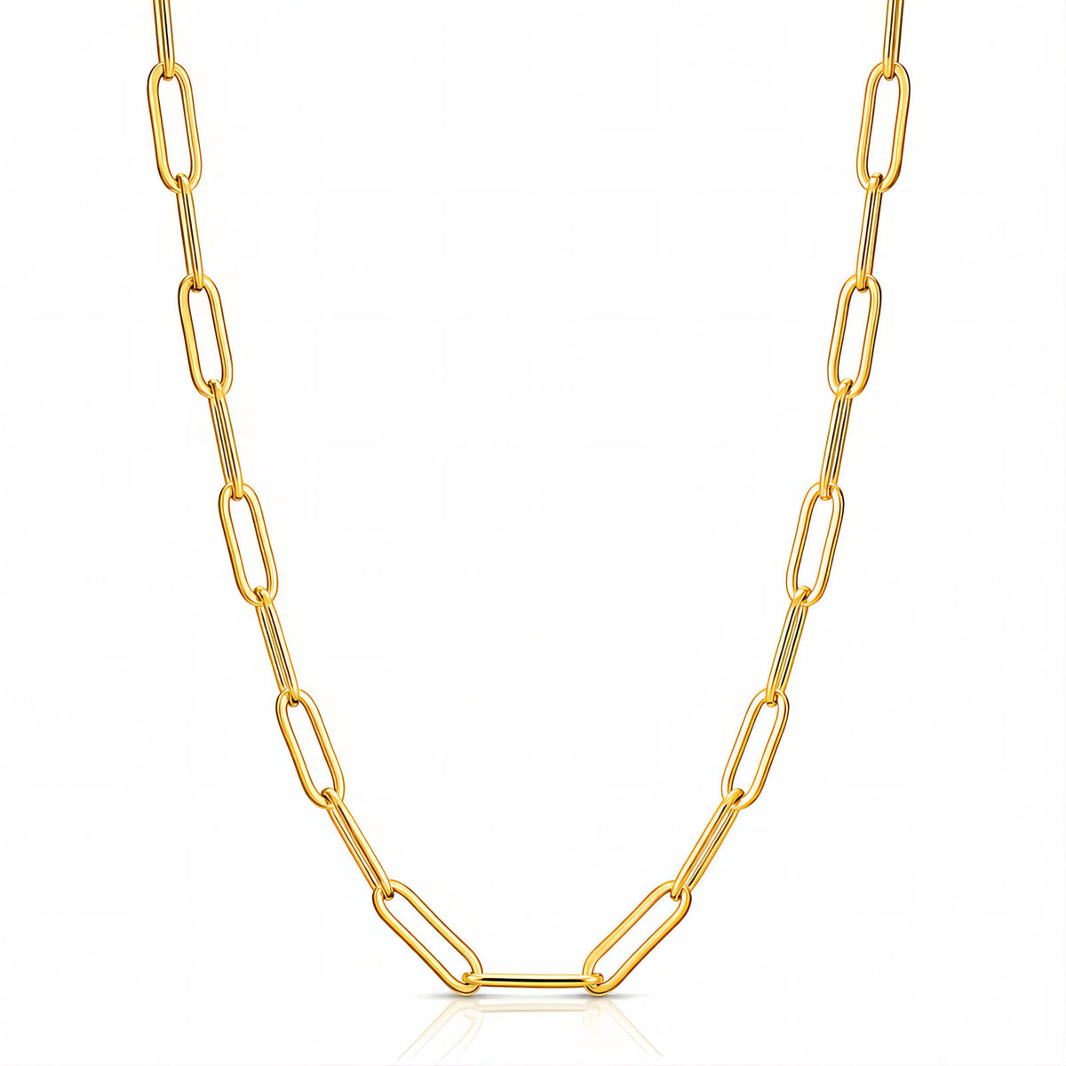 Paperclip Necklace – Tarnish-Resistant Jewelry