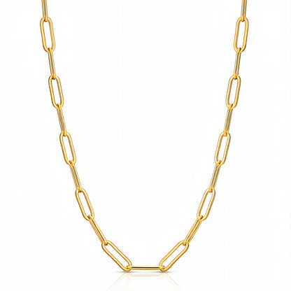 Paperclip Necklace – Tarnish-Resistant Jewelry