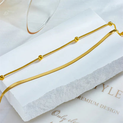 Anklet | Waterproof Gold Jewelry