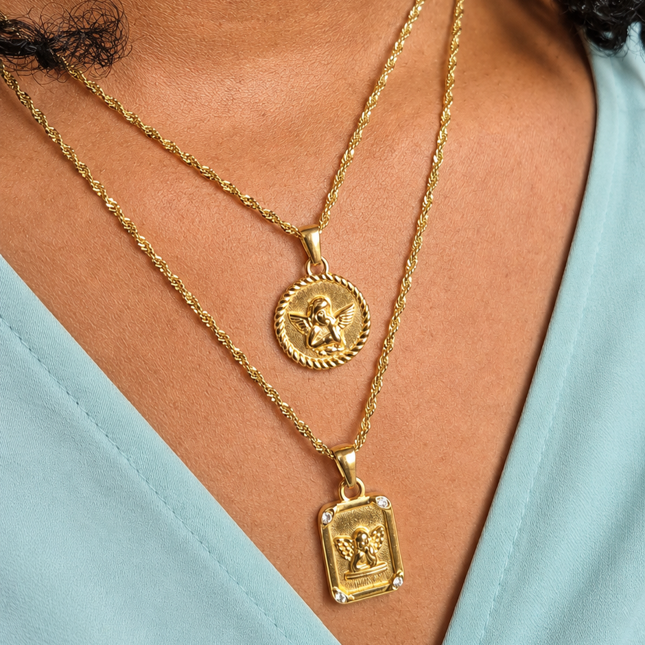 Angel Pendant Necklace
