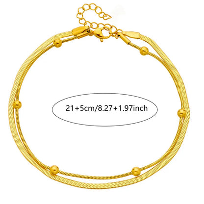 Anklet | Waterproof Gold Jewelry