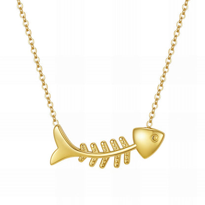 Fishbone Necklace