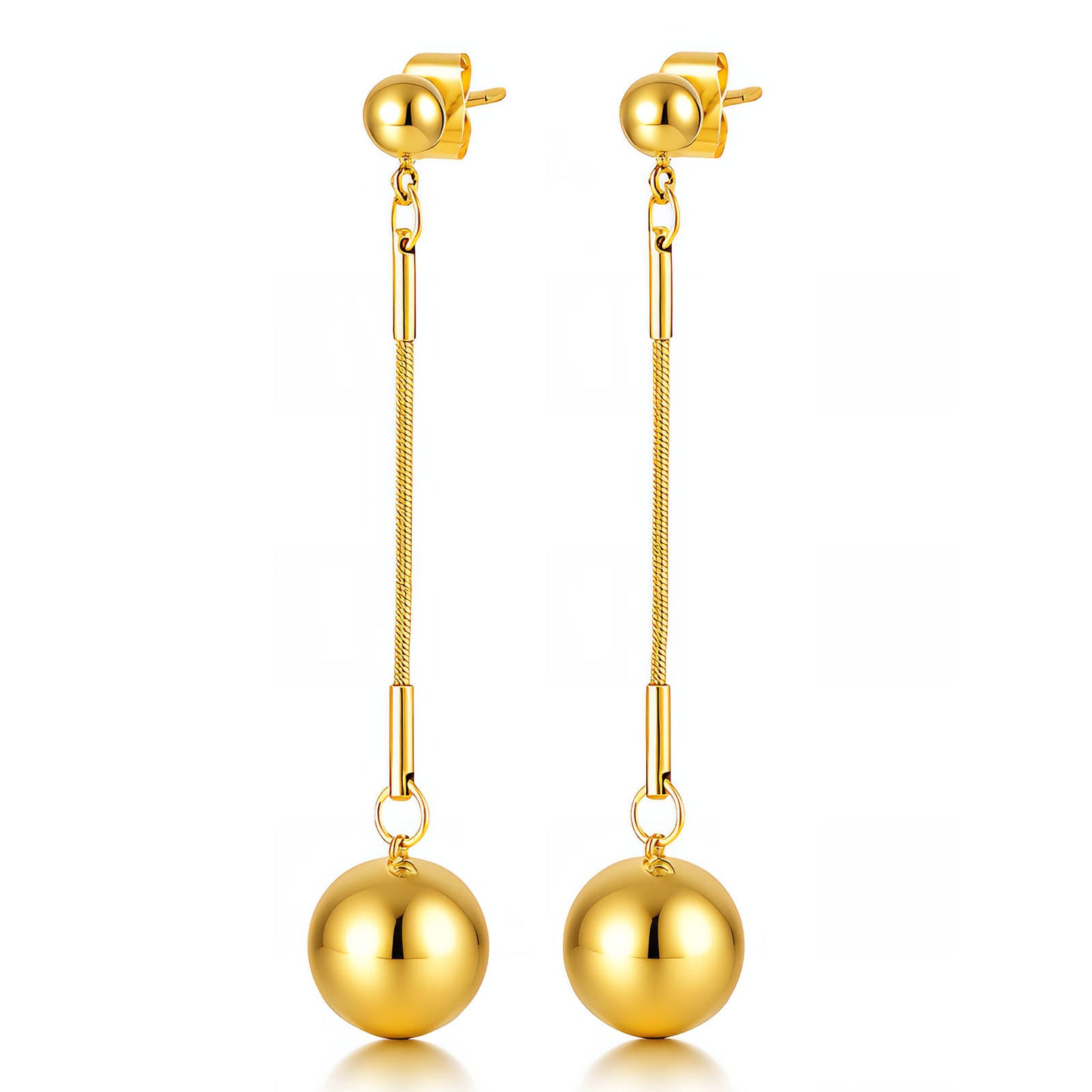 Ball Drop Earrings | Tarnish-resistant