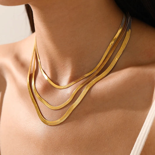 Everyday Herringbone Necklace
