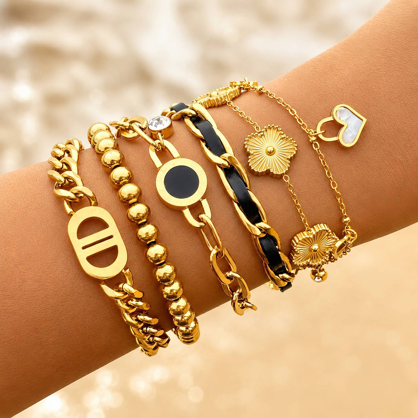 Beaded Bracelet | Waterproof Jewelry