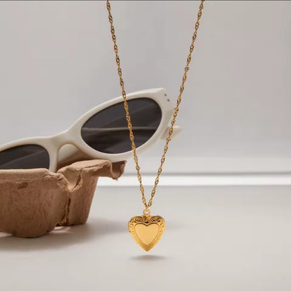Heart Locket Necklace