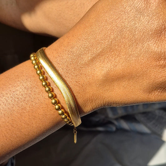 Beaded Bracelet | Waterproof Jewelry